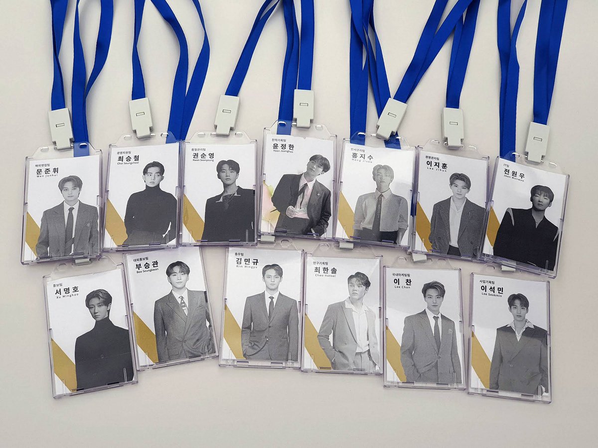 miwon17_'s tweet photo. From student id tags to employee Id cards...svt growing up with gose https://t.co/rpBJEAKL0h