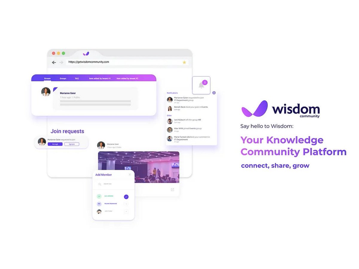 BetaList's tweet photo. Wisdom Community: Enriching brand-customer interactions through branded communities

https://t.co/Hau7RpjaDK https://t.co/Kv5GF2rFHQ