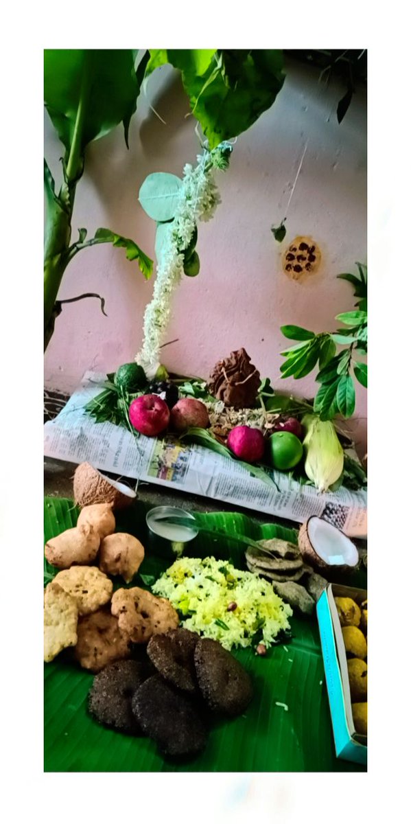 Eco-Friendly Ganesha in my Home 😍🙏
Pooja completed... #EcoFriendlyGanesha ❤
#HappyGaneshChaturthi #GanpatiBappaMorya