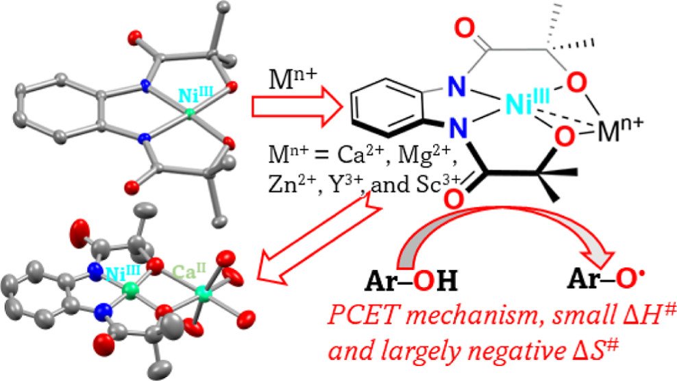 bhkenlo's tweet photo. Effect of Redox-Inactive Metal Ion–Nickel(III) Interactions on the Redox Properties and Proton-Coupled Electron Transfer Reactivity https://t.co/51L6XaRujd Moonshiram, Paria, and co-workers @InorgChem #nickel #divalent #trivalent #bisamidate #bisalkoxide #XAS #EPR #LAs #PCET https://t.co/fDaVola0Qw