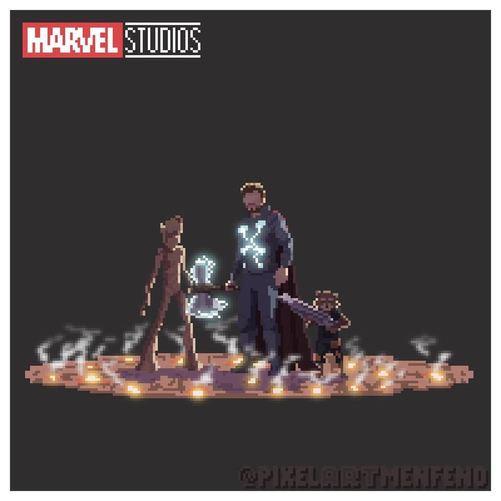 Bring me Thanos! #pixelart #marvel #disney #mcu #pixel #spiderman #spain #8bit #avengers #love #retrogaming #travel #marvelcomics #indiegame #comic #picoftheday #dc #gamedev #comics #mickeymouse #blackpanther #pixelated #art #barcelona #guardiansofthegal… instagr.am/p/Ch6d7gJtHPl/