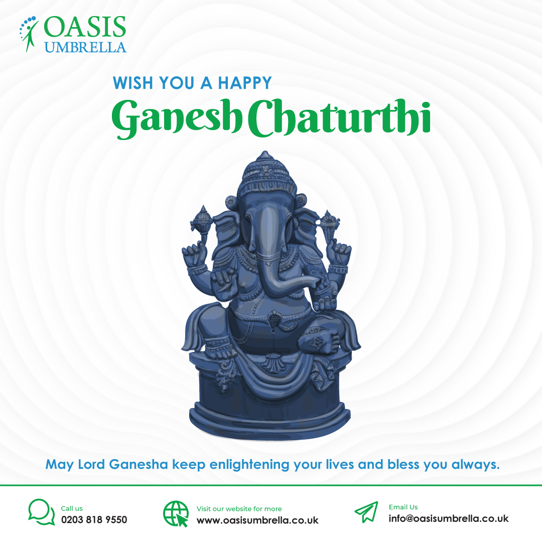 UmbrellaOasis's tweet photo. May Lord Ganesha keep enlightening your lives and bless you always. Wish you a Happy Ganesh Chaturthi. https://t.co/gNOAW00Zm0