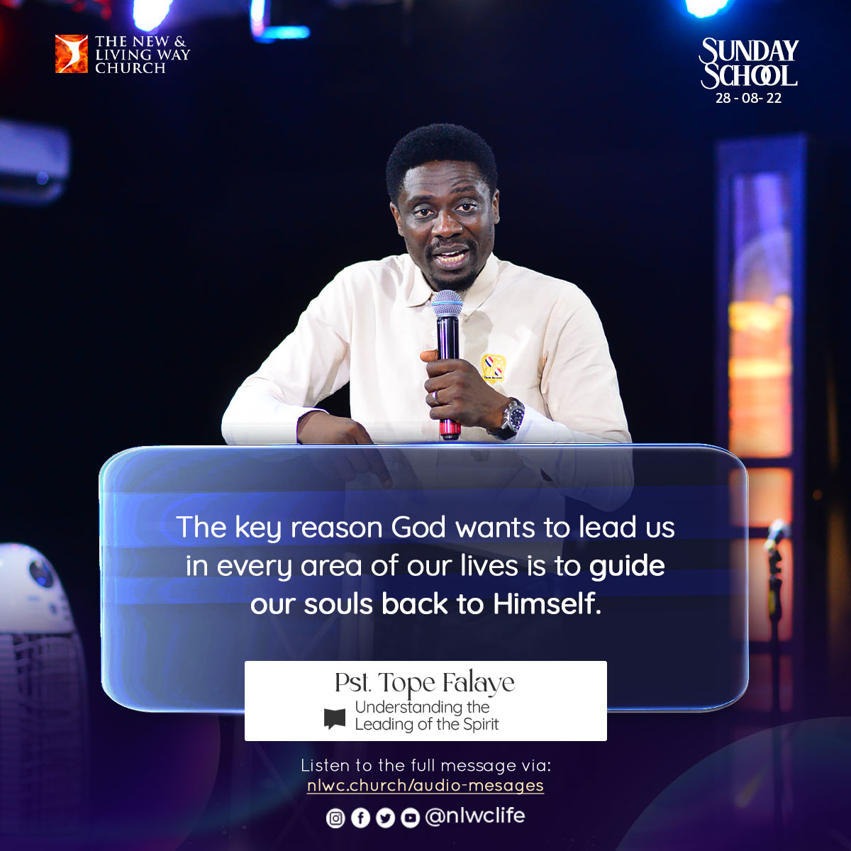 nlwclife's tweet photo. SUNDAY SCHOOL EXCERPTS!
Beloved,
Last Sunday, we began the Sunday School series, How to be Led by the Spirit of God.
Here are excerpts to refresh your heart...
Please stay blessed and enjoy the Spirit!
#SundaySchoolExcerpts
#PstTope
#NLWC https://t.co/X5Z5Fm2eEF