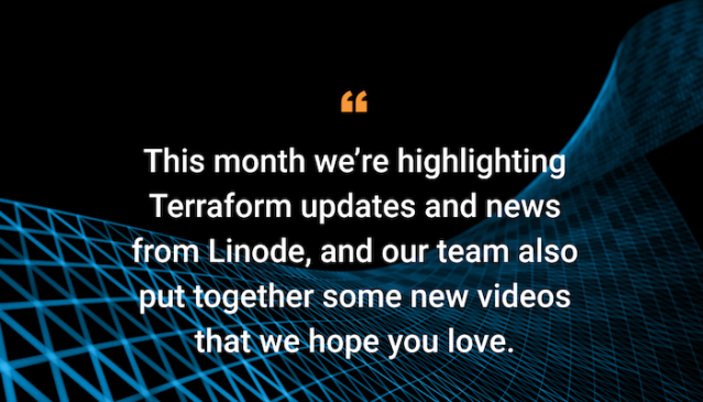 Want to know the latest #developer news? <a href="/Akamai/">Akamai Technologies</a>'s August developer update includes Terraform updates and <a href="/Linode/">Akamai Developer (formerly Linode)</a> news. Read here. <a href="/akamaidev/">Akamai Developer</a> #devops bit.ly/3KwkDQ8