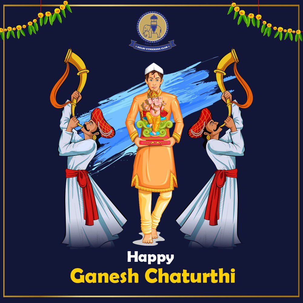Happy Ganesh Chaturthi! The God of prosperity, is the bestower of joy and happiness.

#GaneshChaturthi2022 #GaneshChaturthi #GaneshaChaturthi  #Ganesha #festivals #Ganeshotsav2022 #Bappa #delhigymkhanaclub #Delhi