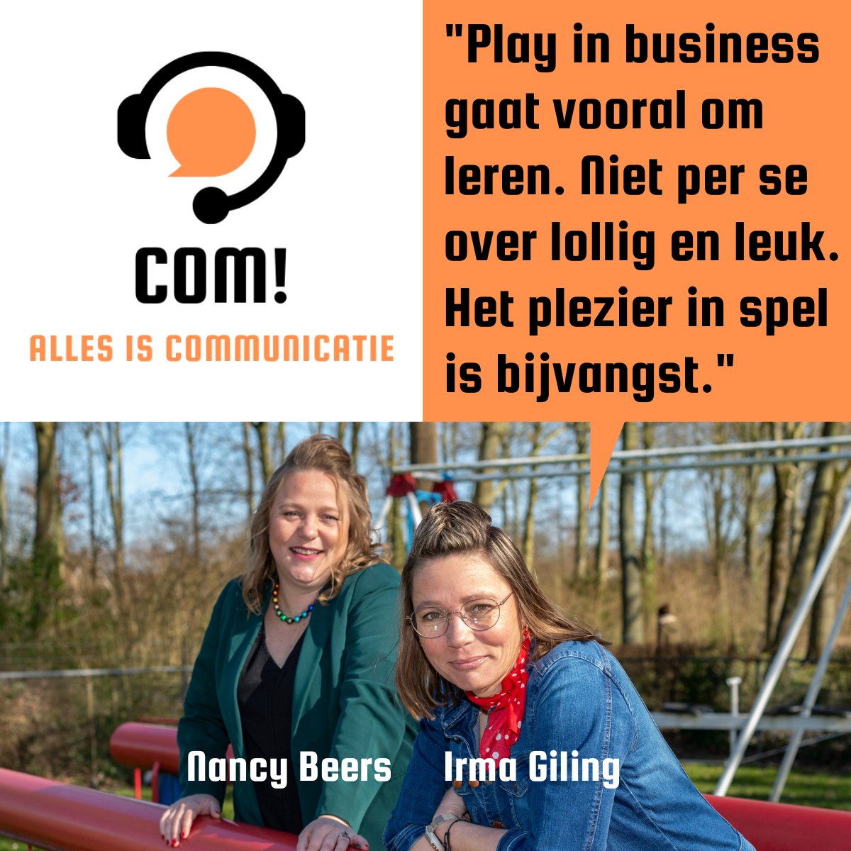 Biancaaah_G's tweet photo. Wat een heerlijk bevlogen #goedgesprek met  @Irmzorgt en @NancyvB over serious gaming op de werkvloer. COM! #lekkerluisteren. #seriousplay #leren #communicatie #podcast 
https://t.co/q3JQ59DLmZ
https://t.co/Yd3IHriHRS
https://t.co/ozi4fJAS1C https://t.co/3RQdYYHAhz