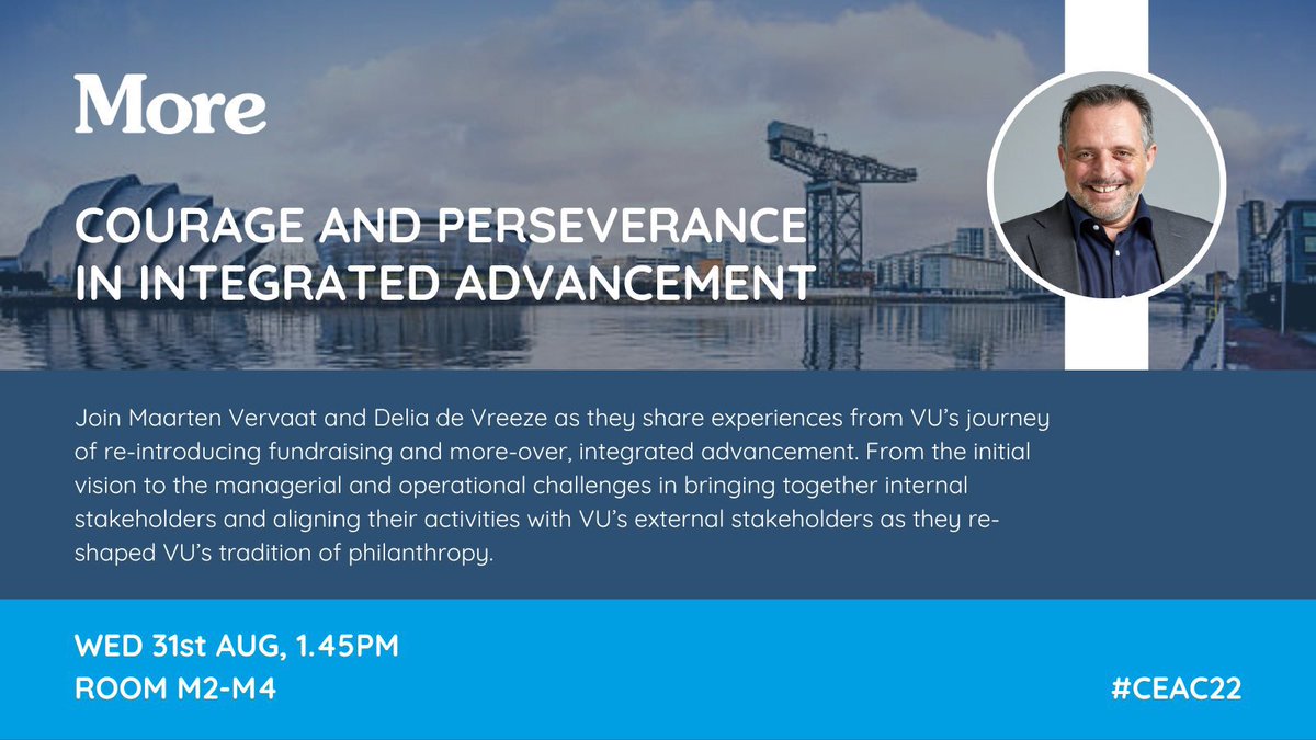 mvervaat's tweet photo. Morning #CEAC22! Delighted to present with the brilliant @deliadevreeze some of our joys and struggles as we built DURF, VU Amsterdam’s new Department for Integrated Advancement today at 1.45pm, looking forward to seeing you there! https://t.co/EvmtT7Qtya