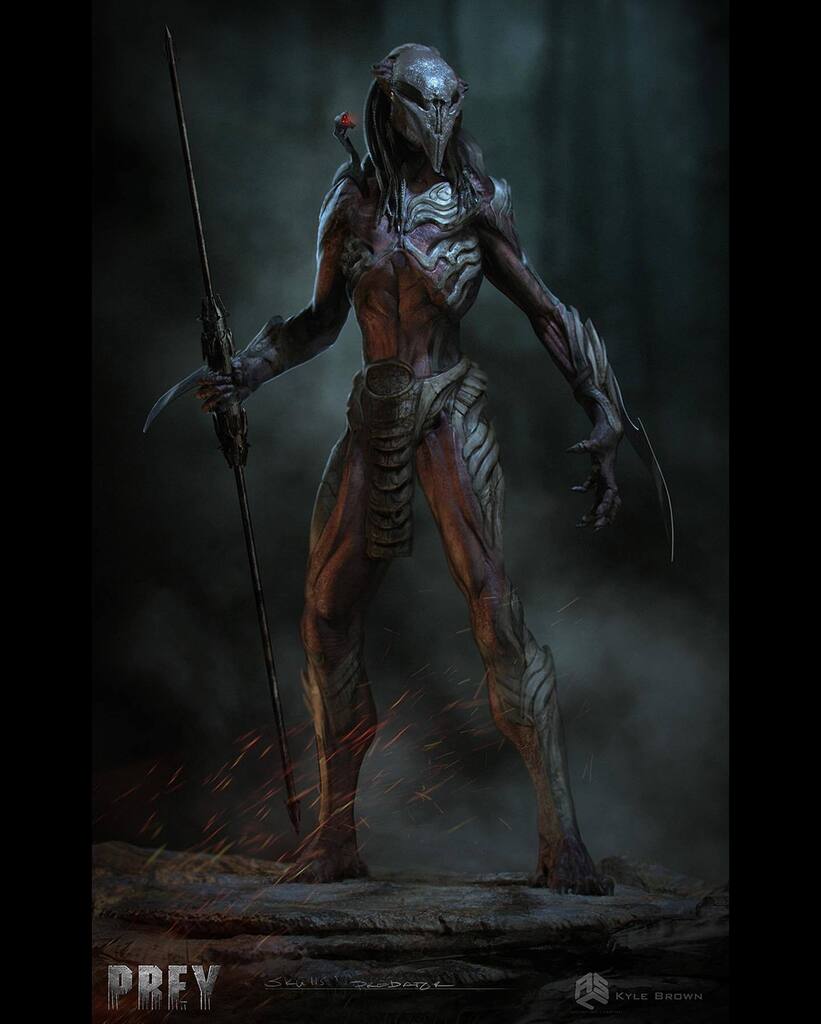 Art From Film on Twitter "Predator concept design. Prey Concept