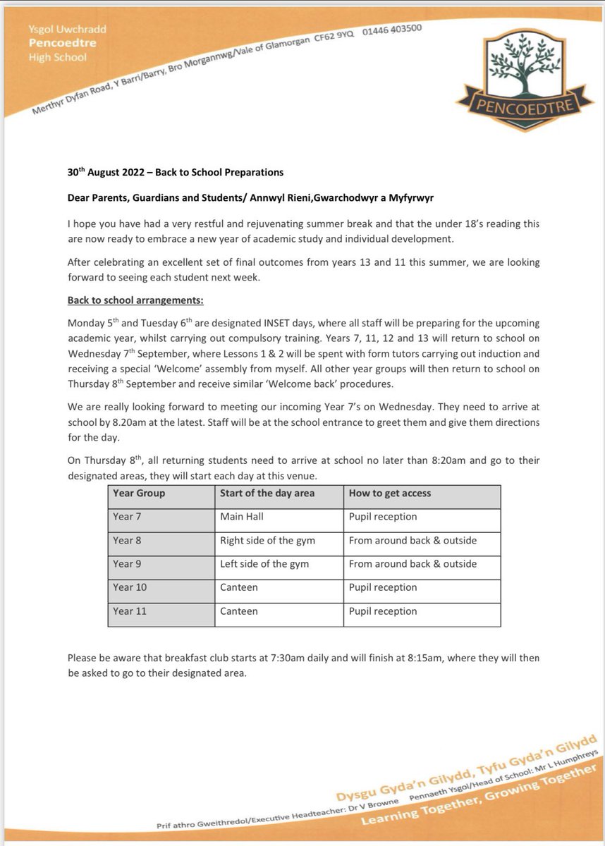 Pencoedtre High School tweet media