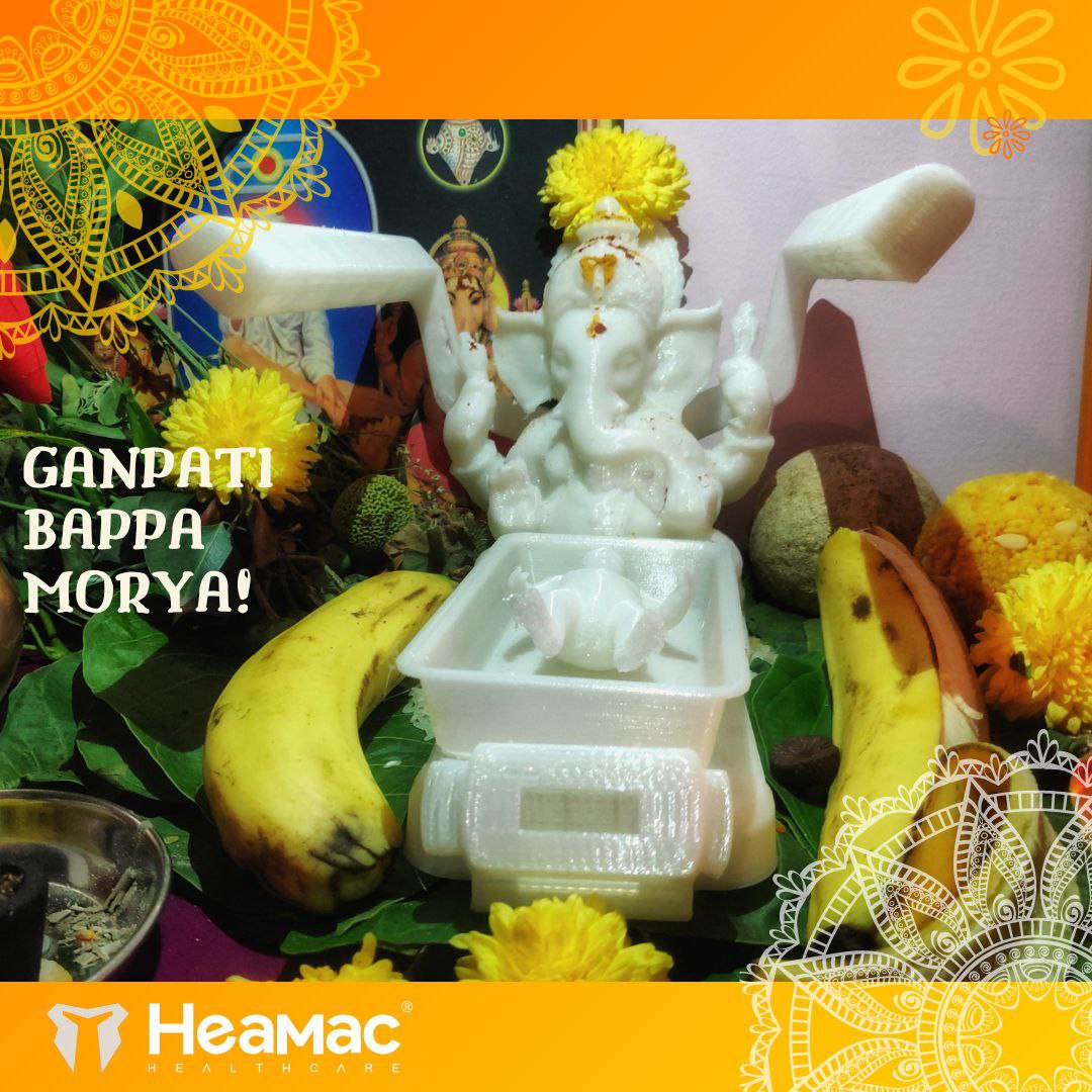 May Lord Ganesha bless all of us and bring a lot of happiness, good health and shower with many more opportunities to touch new heights of success. 
Wishing you all Happy Ganesh Chaturthi.

#Healthcare #aatmanirbharbharat #startup