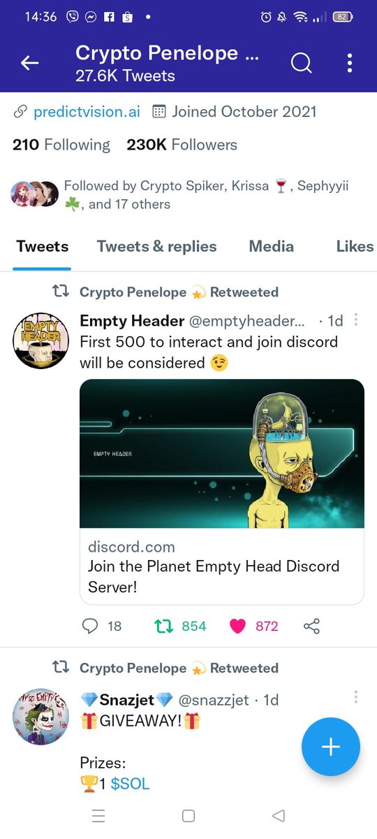 Shaneywin's tweet photo. @ravipromotes @Cryptopenelope Done po https://t.co/Lo8HMaVUS3