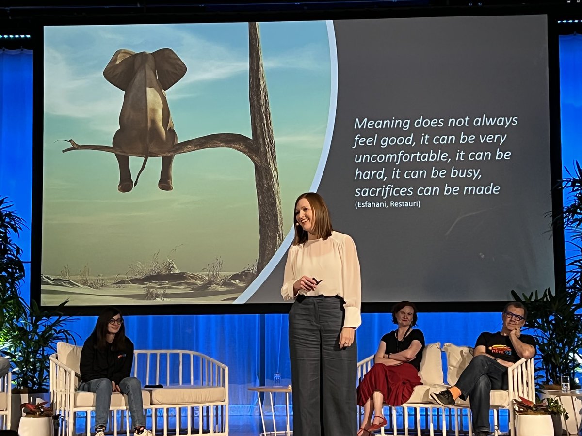 Laura Wilkie (@kiddr_7) on Twitter photo Meaning is not always comfortable. But it’s powerful. It makes you brave, it makes you courageous.
<a href="/LizCrowe2/">Dr Liz Crowe (she/her)</a> #meaning #DFTB22 Meaning is not always comfortable. But it’s powerful. It makes you brave, it makes you courageous.
<a href="/LizCrowe2/">Dr Liz Crowe (she/her)</a> #meaning #DFTB22