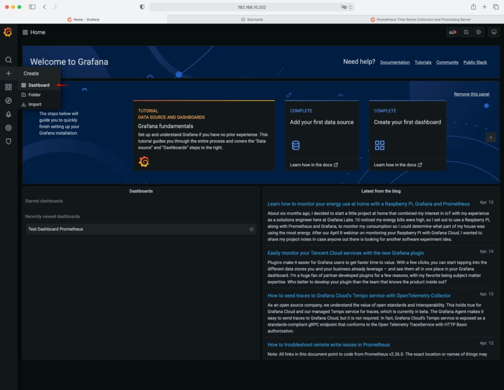 modius_techblog's tweet image. Prometheus ist ein praktisches Monitoring Tool. Richtig spannend wird es aber erst wenn man die Ergebnisse Visualisiert.
Ich verwende dafür Grafana =)
bit.ly/2QO3r0P
#Grafana #Monitoring #Visualisierung #visualization