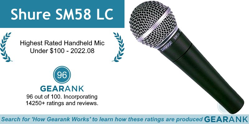 GearankMI's tweet photo. The Shure SM58 LC is the Highest Rated Handheld Mic Under $100:
https://t.co/DsXD8O6kYt
@shure #Shure #SM58 #SM58LC #ShureSM58 #HandheldMic #DynamicMic #Microphone https://t.co/4GHB4G4Ayl