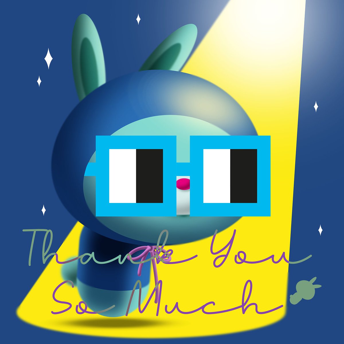 🎉Thank you. <a href="/artist_johnspie/">🎵스피🌏 Johnspie🐟</a>🐰
<Mebbit x NOUN #2>
#RhythmicalNFT Club : UMA l NOUNS
🐰#Mebbit always brings good luck🍀  
For <a href="/artist_johnspie/">🎵스피🌏 Johnspie🐟</a>

⚓️opensea.io/assets/ethereu…
#windownftcollection #nft #nftart #SSCrew  #CC0creations #Noun #NounSquare
<a href="/nounsdao/">Nouns.eth</a> <a href="/noun_o_clock/">Noun O’ Clock Live</a> <a href="/NounPunks/">NounPunks ⌐◨-◨</a>