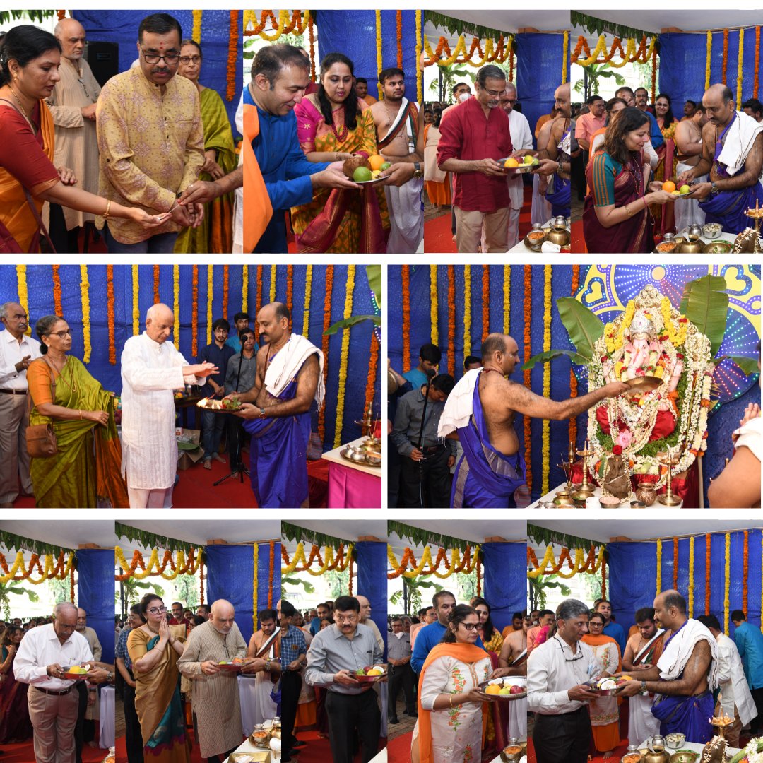 66th Ganesha Chaturthi celebrations at KMC, Mangalore.. glimpses from the Sthapana Pooja on August 31, 2022.. 
<a href="/MAHE_Manipal/">Manipal Academy of Higher Education</a> <a href="/DrBUnnikrishnan/">UNNIKRISHNAN B</a> <a href="/suresh06121975/">Dr B Suresh Kumar Shetty</a> <a href="/BaligaShrikala/">Shrikala Baliga</a> 
#ganeshchaturthi #celebrations