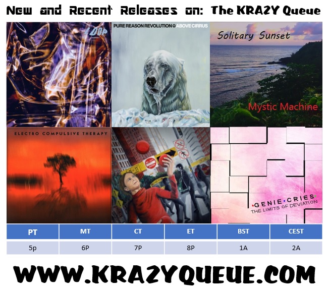 All music from 2022 - Tune in today to hear some fine new music!  Times for the program are shown in the picture.  2 hours of excellent new music!  Player: player.live365.com/a35765?l
Click to listen.  There's no subscription.  There are no commercials.  Just great music!
#progrock
