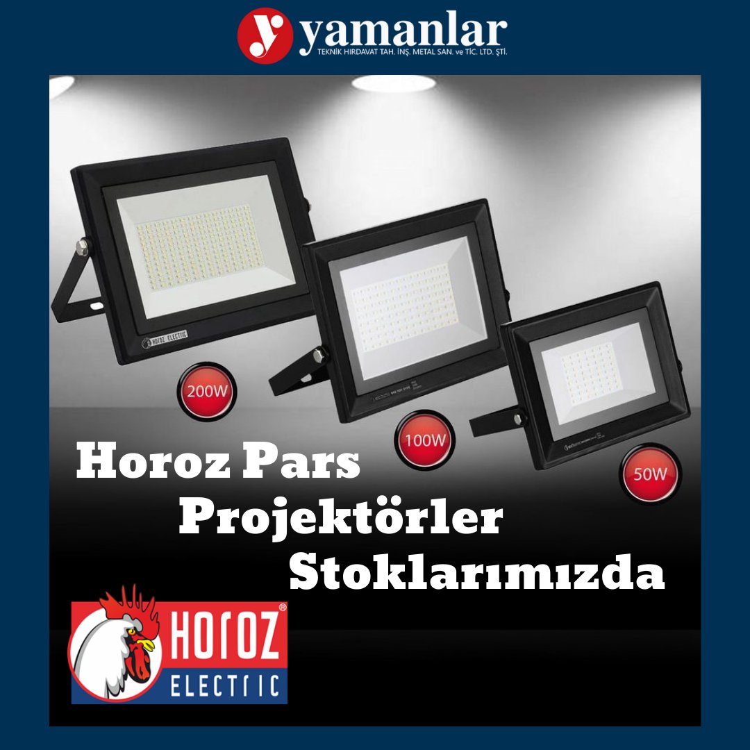 Horoz Pars Led Projektörler

50 W - 6400K - 5650 LM
100 W - 6400K - 11550 LM
200 W - 6400K - 23250 LM

IP65

STOKLARIMIZDA

Daha fazla bilgi için web sitemizi ziyaret edin:

yamanlargrup.com.tr
n11.com/magaza/hirdava…
hepsiburada.com/magaza/hirdava…
trendyol.com/magaza/hirdava…