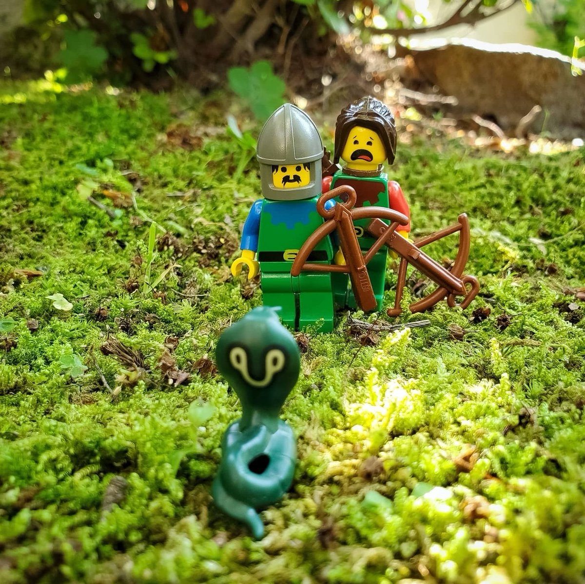 蛇は嫌い！🐍
#lego90years
#レゴで日常を遊び場に