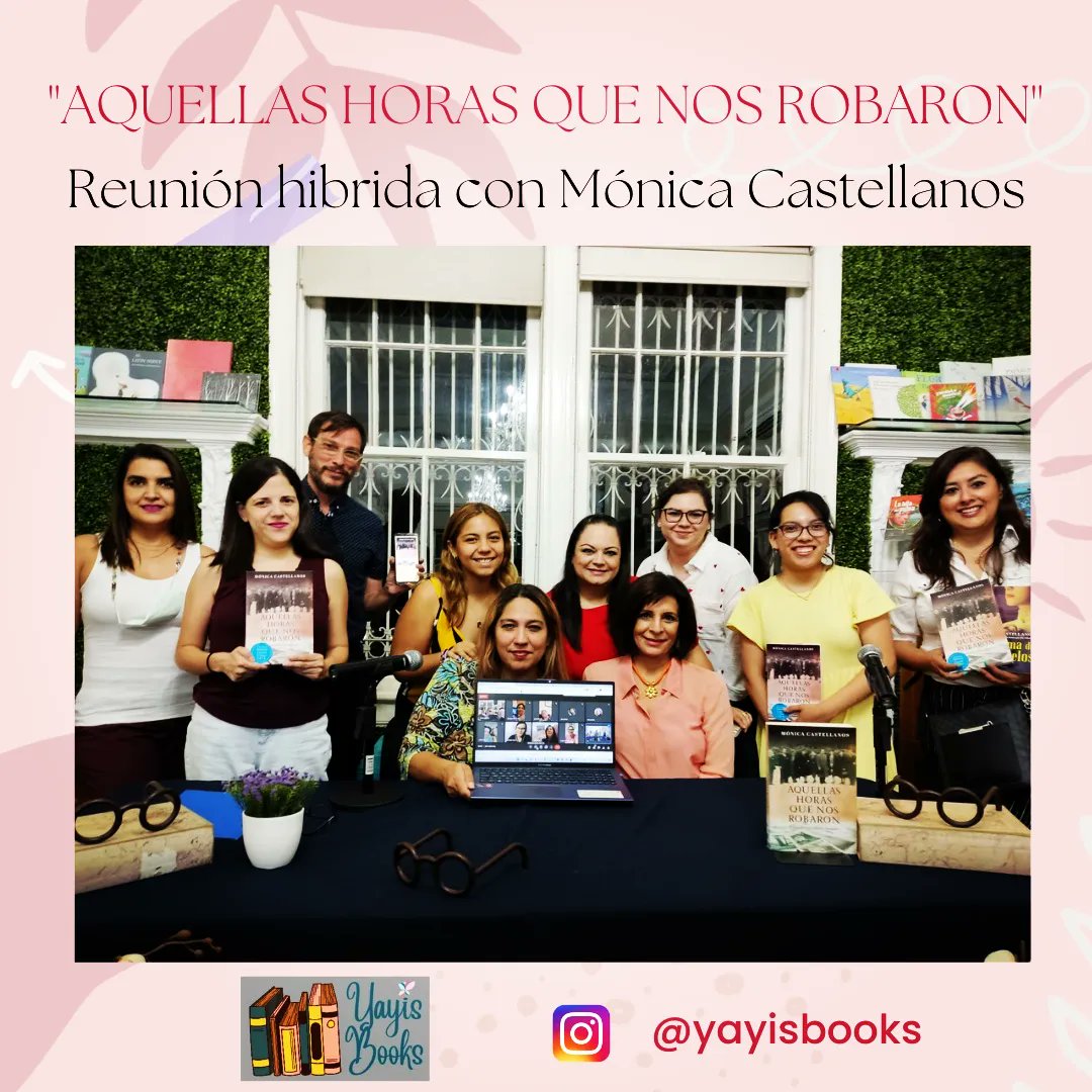 BooksYayis's tweet photo. Fue una verdadera delicia poder platicar con @mcastellanos_60 .
Gracias por aceptar compartir con nosotros este momento para platicar sobre #aquellashorasquenosrobaron

@VF_AgenciaLit 
@penguinlibrosmx https://t.co/BbqvHCVNzK