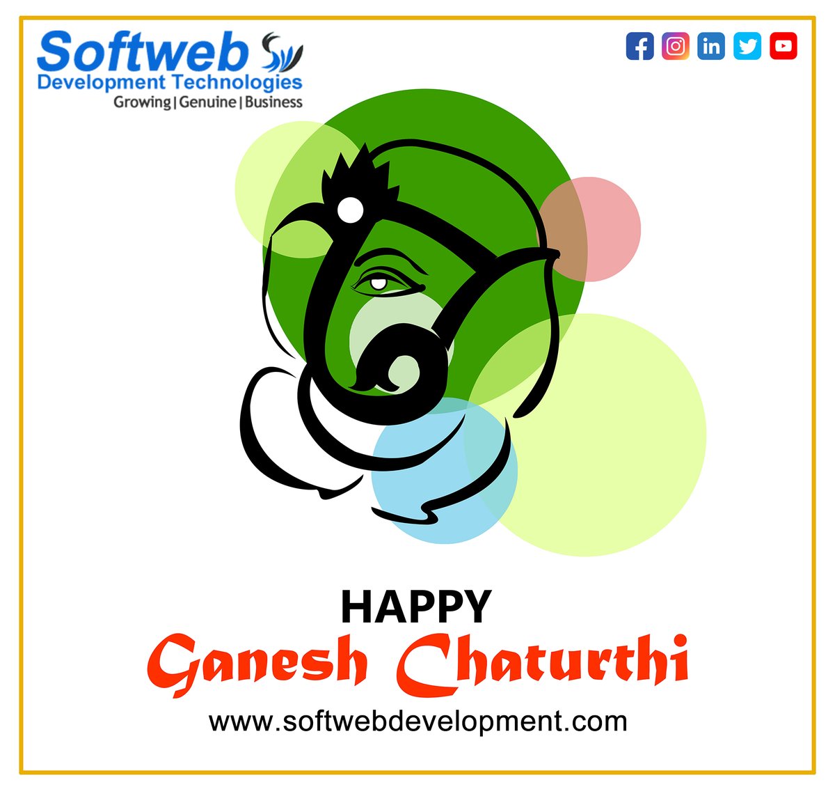 SoftWebD's tweet photo. Ganapati Bappa Moryaaaaaaa....
Happy Ganesh Chaturthi...
Visit: https://t.co/GmEqm2iphJ
🤝🏻FREE CONSULTATION🤝🏻
🤙Skype live:mailtosoftweb (Video Meeting)
🤙Call Today +91 7003287207
🤙WhatsApp +91 8017506371
#ganeshchaturthi #ganesha #ganapati #indian #websitedevelopment #softweb https://t.co/RZEdDqRn54