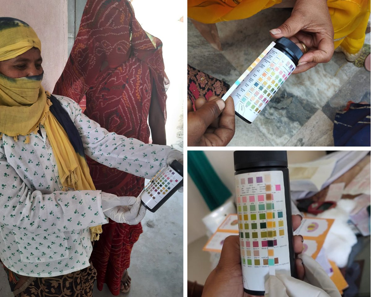 Born Healthy (@teambornhealthy) on Twitter photo Early detection & treatment is the best way to curb any complication. At subcenters of Rajasthan #Vatsalya resource package trained #ANMs are using Urine Dipsticks to detect #HRP & taking steps for further management of the same.
#QualityANC <a href="/nhm_rajasthan/">Medical & Health Deptt. Rajasthan</a> <a href="/Jhpiego/">Jhpiego</a> <a href="/JhpiegoIndia/">JhpiegoIndia</a> Early detection & treatment is the best way to curb any complication. At subcenters of Rajasthan #Vatsalya resource package trained #ANMs are using Urine Dipsticks to detect #HRP & taking steps for further management of the same.
#QualityANC <a href="/nhm_rajasthan/">Medical & Health Deptt. Rajasthan</a> <a href="/Jhpiego/">Jhpiego</a> <a href="/JhpiegoIndia/">JhpiegoIndia</a>