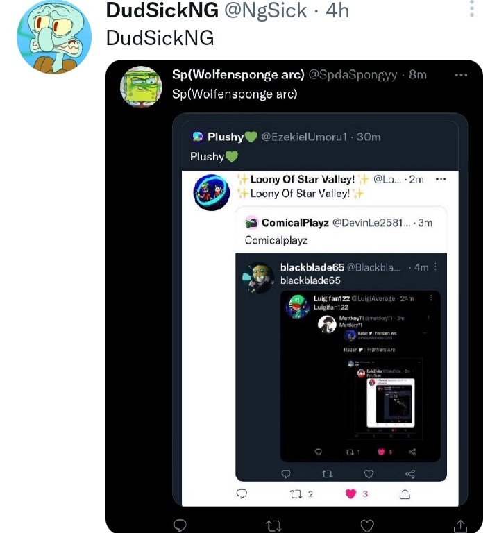 Sebastian #spongebobchallenge tweet media