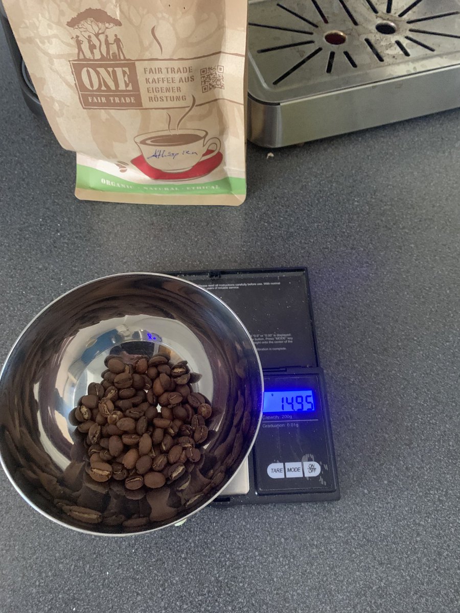 Being a coffee enthusiast is sometimes stressful - Meeting have to wait - sorry people