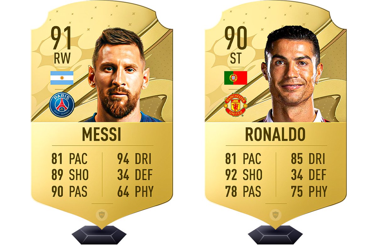 futcolleagues's tweet photo. The 🐐´s in #FIFA23 https://t.co/TXccYSsLLr