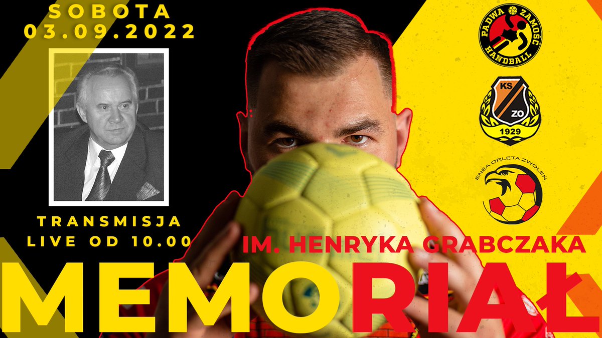 MKSPadwa's tweet photo. W tą sobotę 3.09 odbędzie się V Memoriał im. Henryka Grabczaka ! 

Wszystkie mecze turniejowe, będzie można obejrzeć za pomocą naszego Facebooka i kanału YouTube ! 

#KPRPadwaZamość
#ZawodnicyPadwa 
#Be1ofPadwa 

@Twierdza_Zamosc 
@UMWL_Lublin 
@GA_PULAWY https://t.co/IHLrisoFVm
