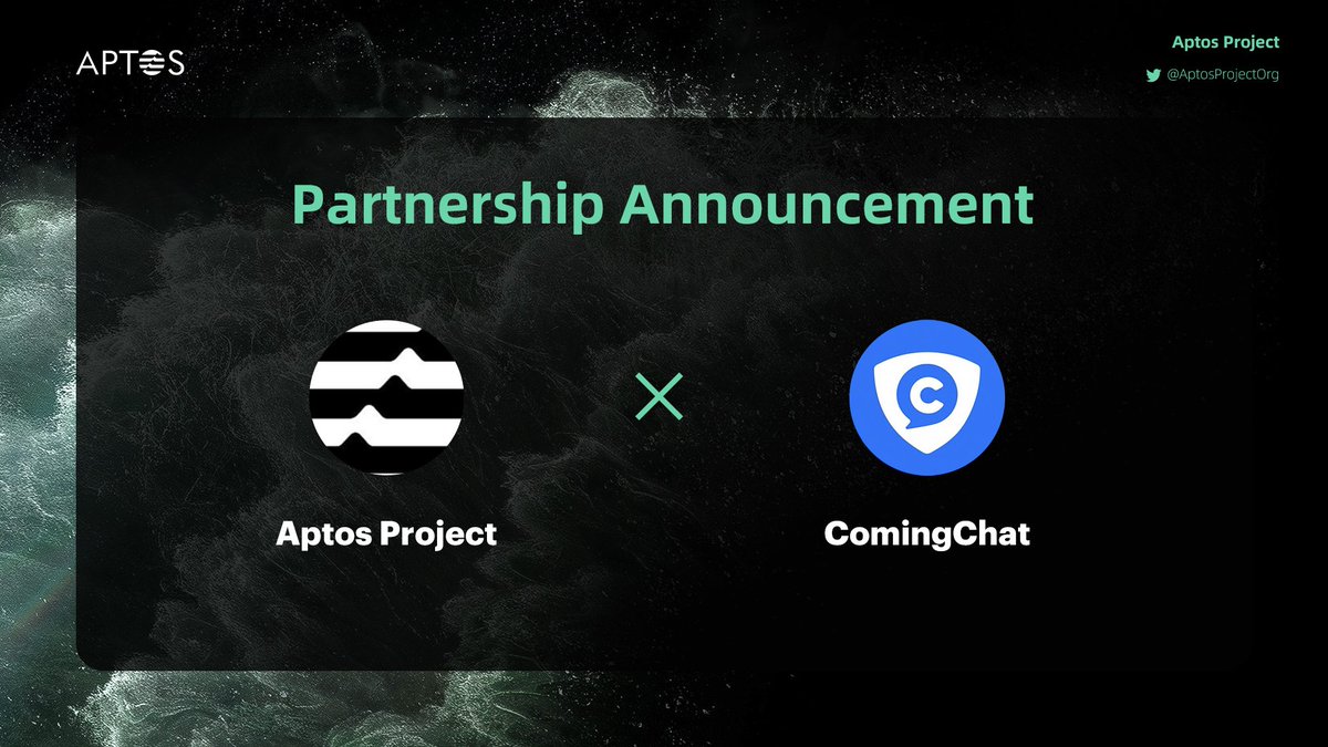AptosProjectOrg's tweet photo. We are glad to announce the partnership with @ComingChatApp ,#ComingChatApp as an ecosystem pioneer and portal of Aptos, will better serve Dapps, and we are looking forward to partnering with more #Aptos ecosystem projects!
#wallet #AptosEcosystem #LFM https://t.co/6zcmuX4mi6