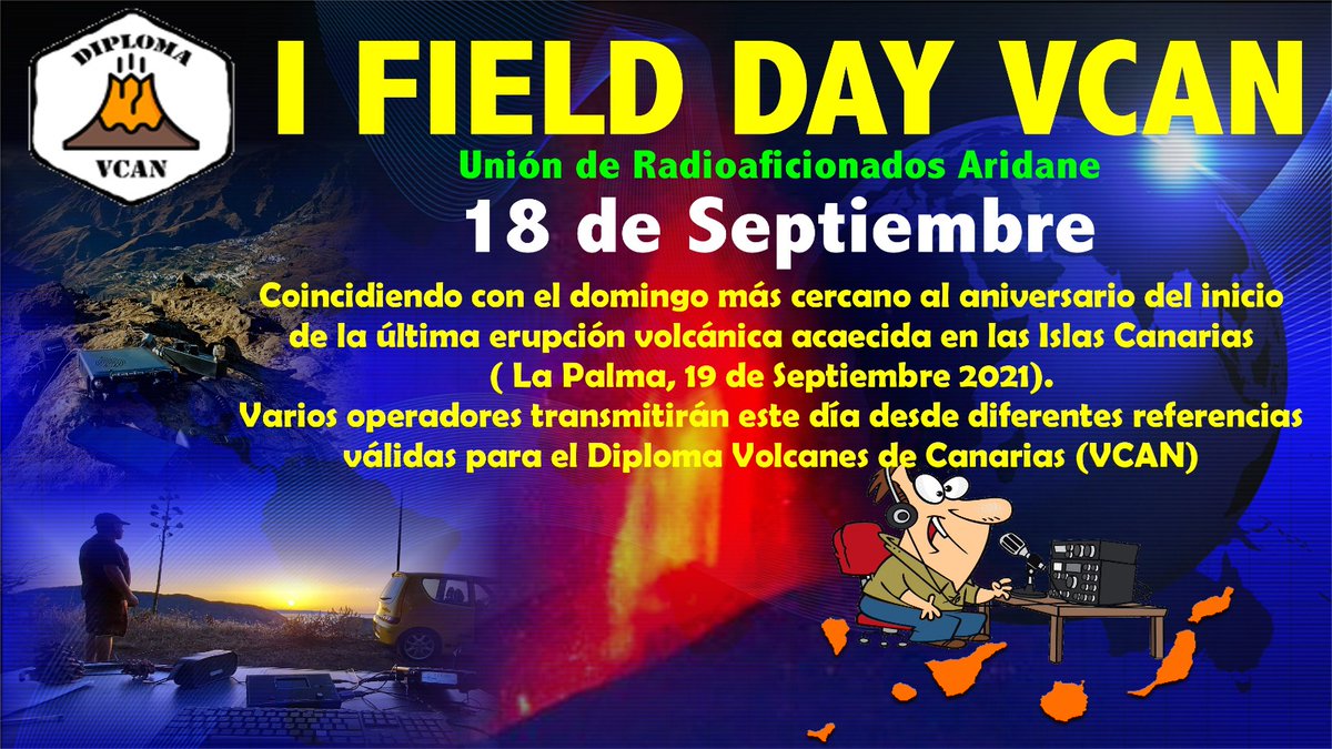 Unión De Radioaficionados Aridane tweet media