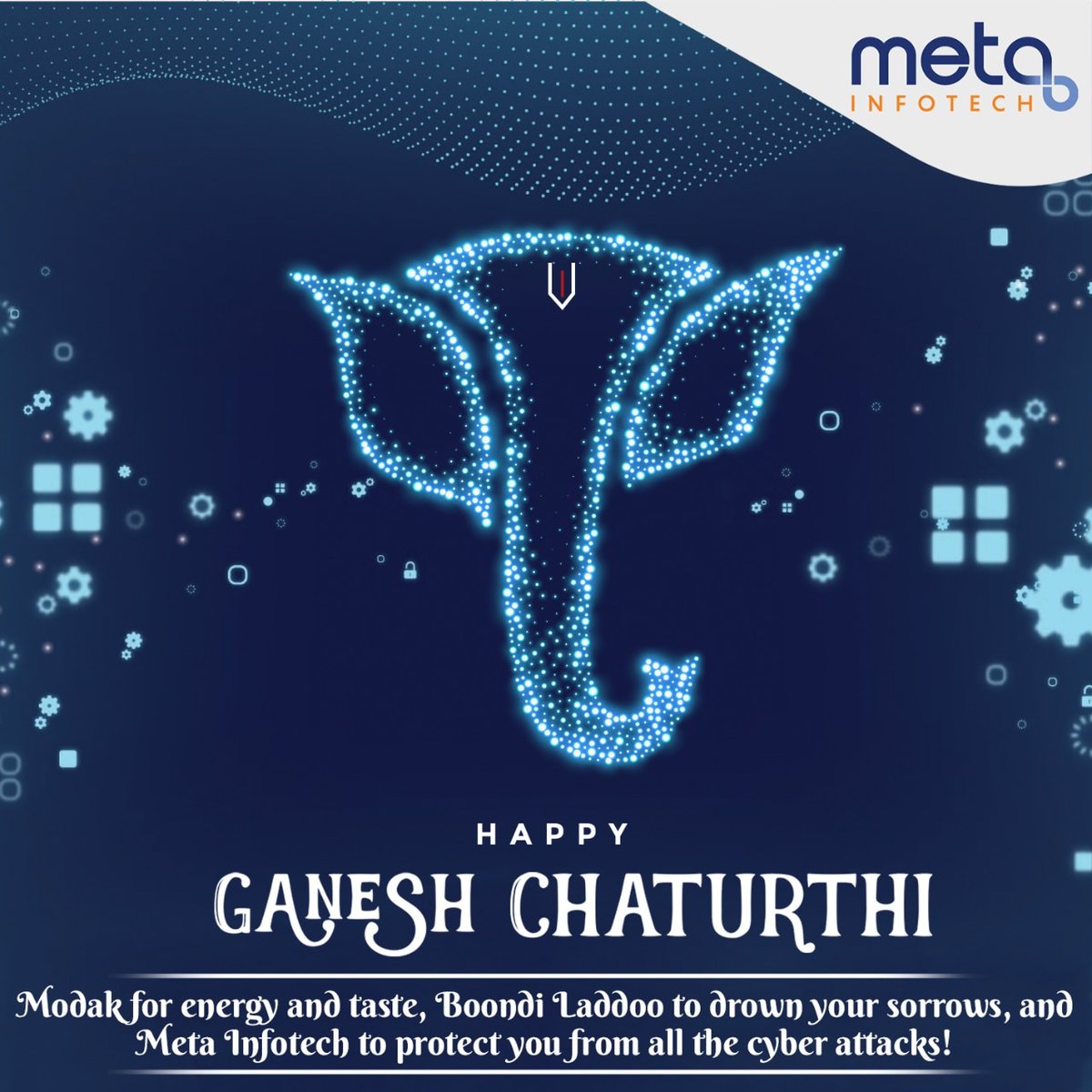 MetaPvt's tweet photo. May the blessings of Shree Ganesha be with you and your family forever from Meta Infotech.

#metainfotech #meta #ganpati #bappa #ganpatibappamorya #mumbai #morya #ganesha #maharashtra #ganesh #ganpatibappa #bappamorya #ganeshchaturthi #india #ganpatifestival #bappamajha https://t.co/Ss2ymnHeU5
