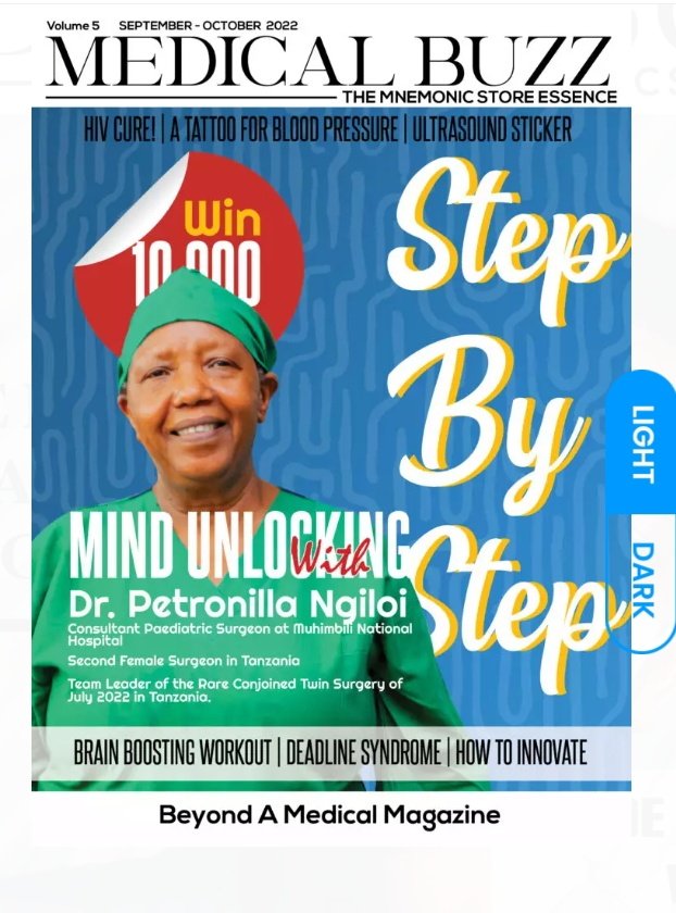 anode_kolesya's tweet photo. Medical Buzz is finally  here, now this is the 5th volume, never miss this out.
Download and pass through your best magazine in Tanzania.
Link https://t.co/j5o5O9rj9s
@mdaki @tamsatanzania @ferdnand360 @NehemiahMtitu @theasindato @Noel_S_Kalagila @DrNey9 https://t.co/A0Wi2TsSkX