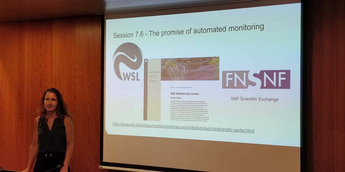 Following an amazing session yesterday today we are pleased to start a workshop on automated monitoring methods today at #INTECOL2022 @WSLbiodiversity