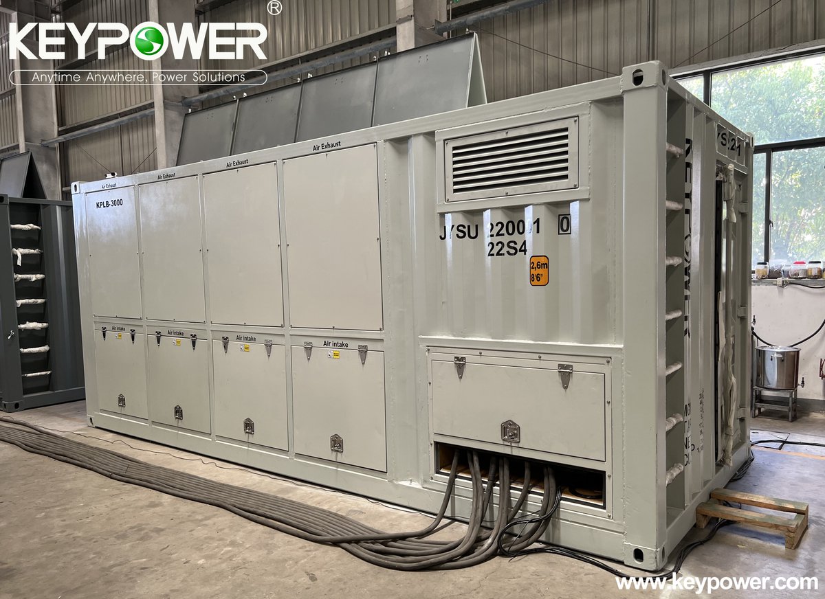 Keypower_Genera's tweet photo. Live broadcasting our 3000kW Load Bank FAT test for our client in Philippines.
We offer load bank from 100kW - 5MW. Contact us if you are in need of the professional power source test equipment. #keypower #loadbank https://t.co/5sPSCjUcm9