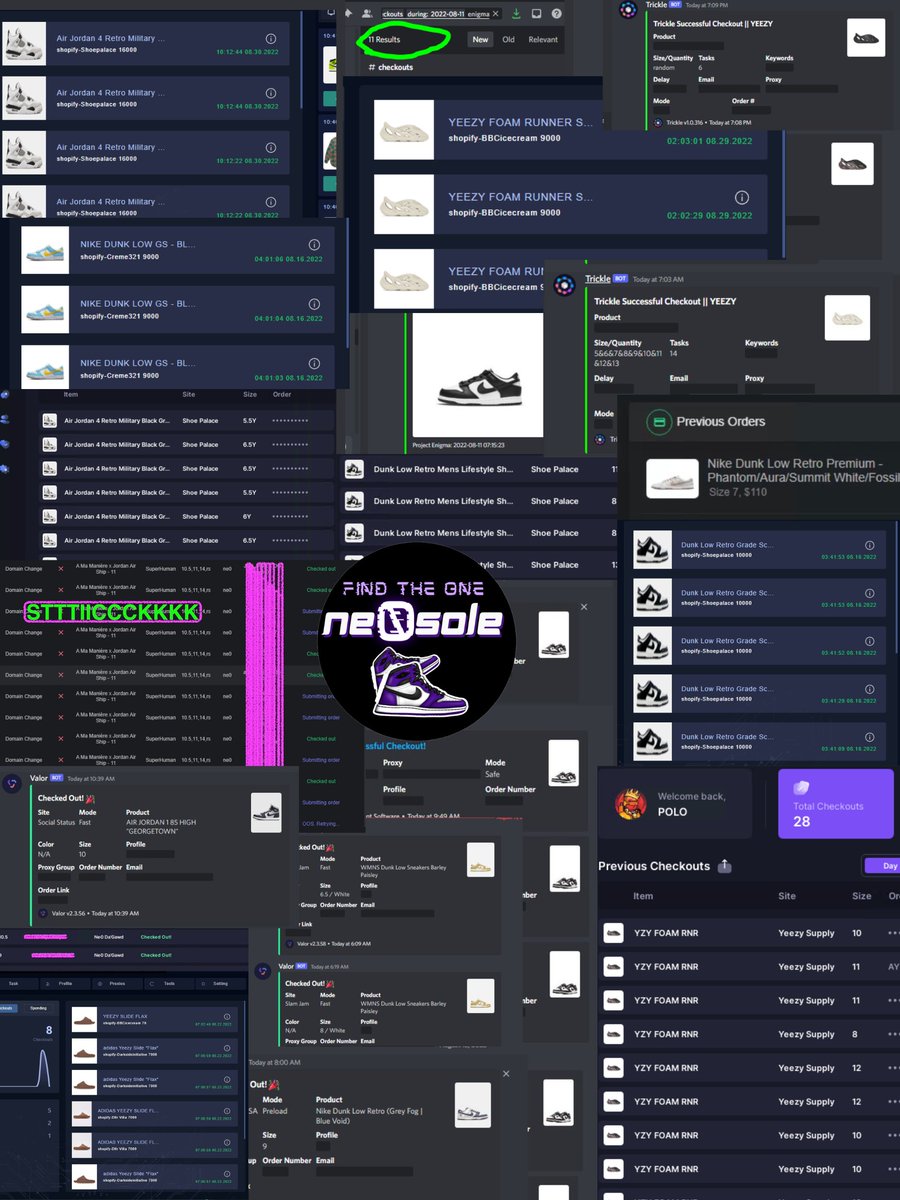 ne0proxies (@ne0proxies) on Twitter photo 🥳Our users put up massive CLIPS in the Month Of August with our proxies, gmails and <a href="/ValorAIO/">Valor</a> <a href="/MEKRobotics/">MEKAIO</a> <a href="/wrathsoftware/">Labubumaster</a> <a href="/cheggAIO/">cheggAIO</a> <a href="/PrismAIO/">Prism</a>
Soon you'll only be able to get in through a GB with our partner groups <a href="/InvictaSuccess/">Invicta Success</a> <a href="/akchefs/">AK Chefs</a> <a href="/aycdsuccess/">AYCD Success</a> 🥳Our users put up massive CLIPS in the Month Of August with our proxies, gmails and <a href="/ValorAIO/">Valor</a> <a href="/MEKRobotics/">MEKAIO</a> <a href="/wrathsoftware/">Labubumaster</a> <a href="/cheggAIO/">cheggAIO</a> <a href="/PrismAIO/">Prism</a>
Soon you'll only be able to get in through a GB with our partner groups <a href="/InvictaSuccess/">Invicta Success</a> <a href="/akchefs/">AK Chefs</a> <a href="/aycdsuccess/">AYCD Success</a>