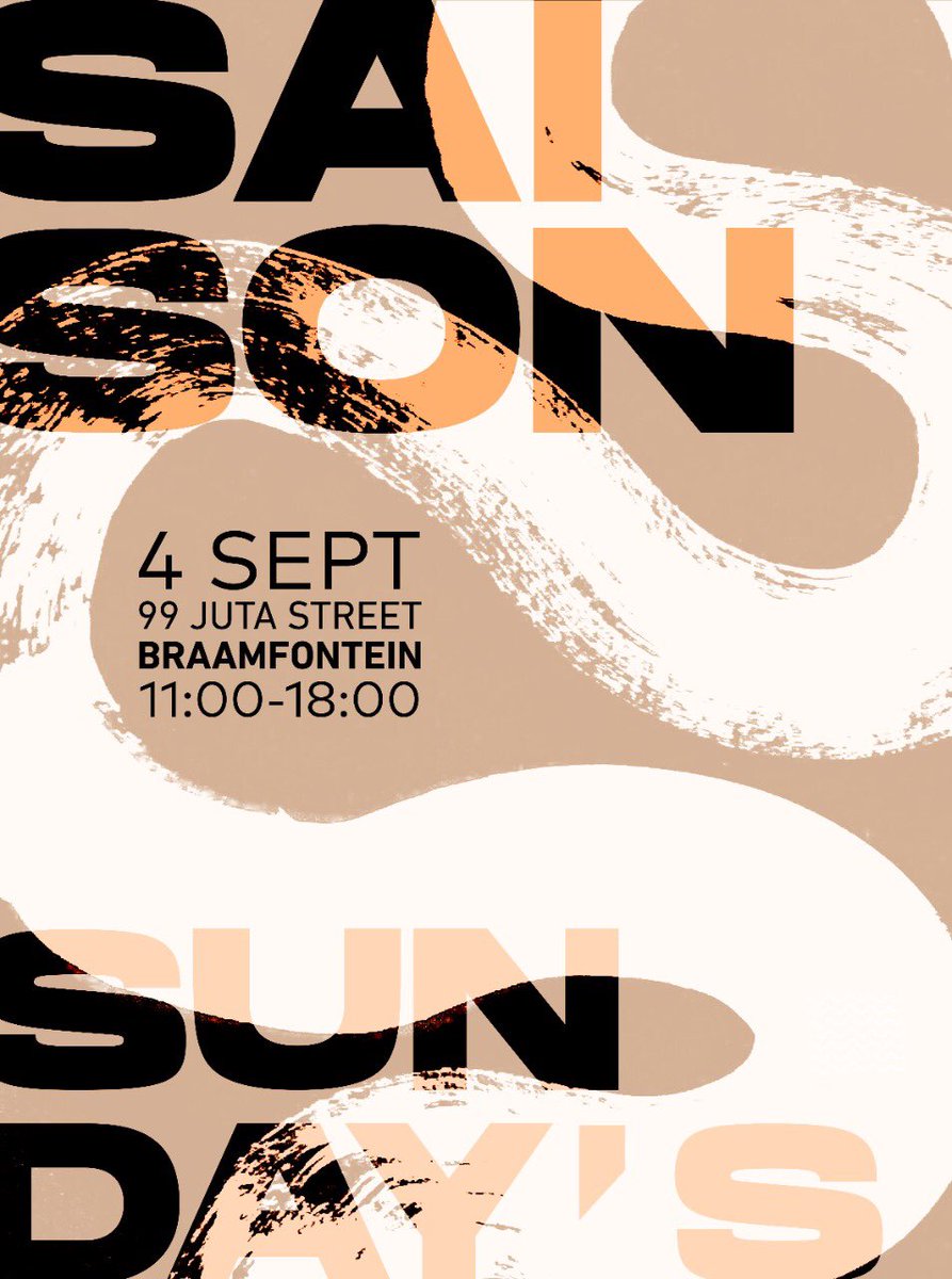 tomsaison's tweet photo. Major weekend ahead and all roads lead to Saison Sundays Episode 3!
Some live music, a stellar line up of DJ’s with amazing company! 

Tickets: https://t.co/toMuYkepgl https://t.co/dNcBJSR5KJ
