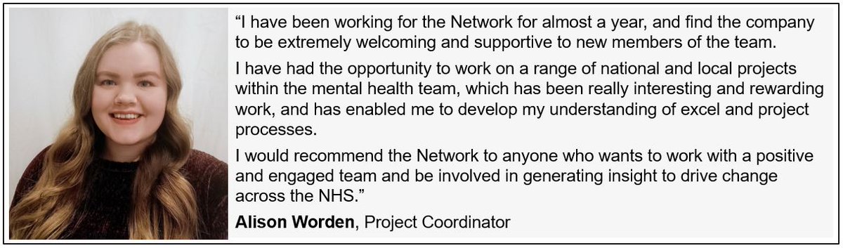 NHSBenchmarking's tweet photo. 🗣️Join our team! But be quick, applications close on 7th Sept!
Are you a grad looking to work in healthcare analytics? Does data excite you? If so, this role is made for you!
Apply today as Graduate Project Coordinator: https://t.co/yqEaV3zrZU
#recruiting #gradroles #applytoday https://t.co/ixci8AoaFw