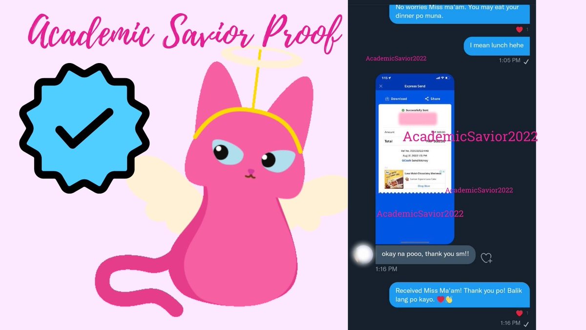 JaAcademic's tweet photo. #AcademicSaviorProofs2022
#moreclientscutieee

Here we are again. First, I would like to thank all of our regular clients and new clients who keep coming back to avail our services. You are all appreciated !! 

Balik lang po kayo,

Love Academic Savior https://t.co/J3oVW5UHDB