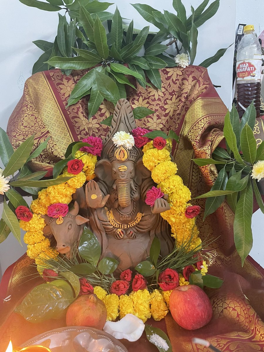 Happy Ganesh Chaturthi. Let’s celebrate Ganesh Chaturthi in #ecofriendly manner and promote mitti Ganesh. #EcoFriendlyGanesha