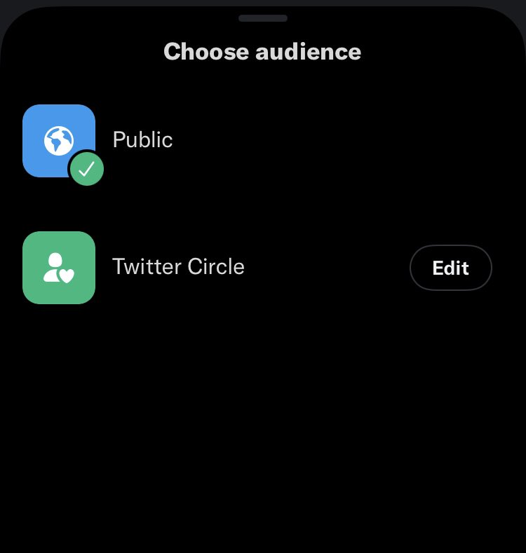 If y’all tryna be part of my Twitter circle , please RT