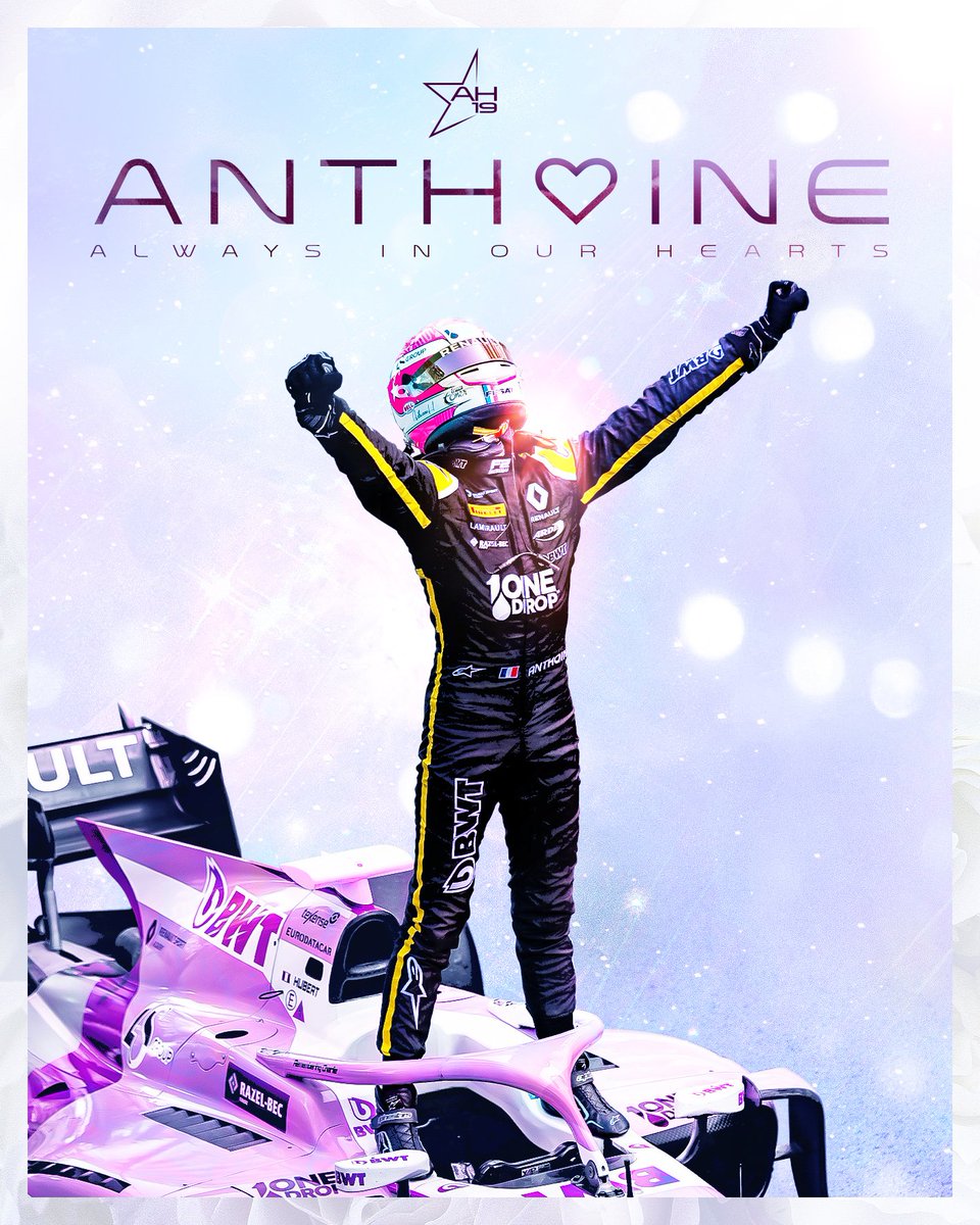 A fierce racer.
A talented winner.
A dear Friend.

Remembering Anthoine Hubert - forever and always ❤️

 #AH19