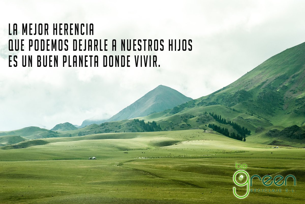 Begreenrecicla's tweet photo. ¡Así es! 💚🌍♻️
#begreen #recicla #amamosnuestroplaneta https://t.co/WVsS9ylc3p