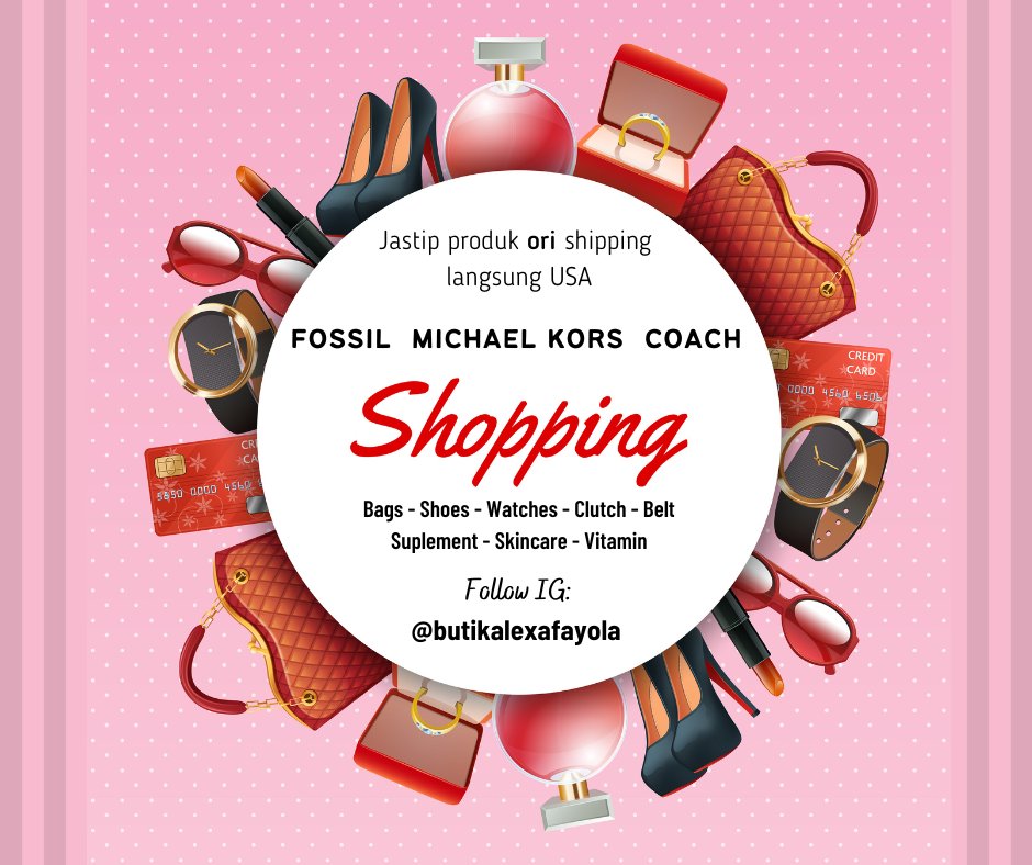 yang nyari produk #fossil #michaelkors #Coach bisa merapat ke sini ya 👇 follow aja, produk branded original tapi harganya gak bikin serem