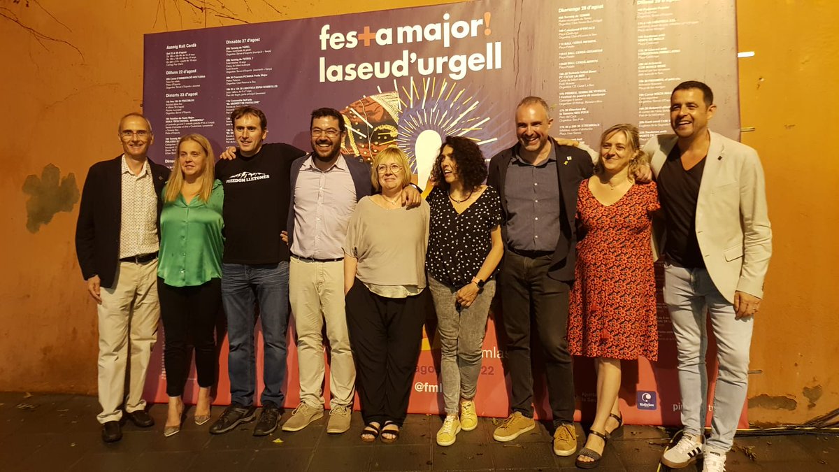 jorfabrega's tweet photo. Finalitzada la #fmlaseu2022, on hem gaudit de la 70a d'activitats amb l'alegria de retrobar-nos amb els nostres i de tornar a la "normalitat", vull donar les gràcies a tothom que ho ha fet possible i, especialment, a l'amic @carlosguardia10 per la feinada de coordinar-ho. https://t.co/565HXWxZcc