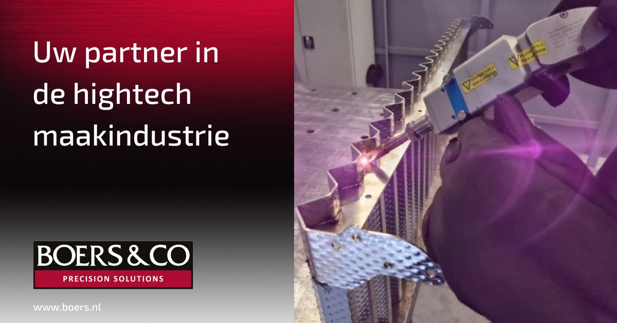 BoersCoGroup's tweet photo. Als een van de eerste in Nederland gaat Boers &amp; Co handlaserlassen.

Dit laserlasproces is een zeer snel en efficiënt lasproces, en past ideaal bij de producten die bij Boers &amp; Co geproduceerd worden.

#maakindustrie #boersco #techniek #Laserwelding

https://t.co/iqiAOf80un https://t.co/7mUc0LK9Q6