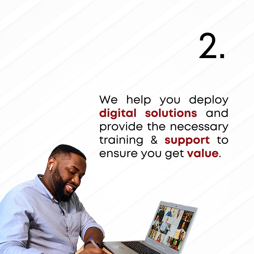 novotechonline's tweet photo. With a team of qualified experts, and a vast portfolio of resources, Novotech is capable of taking on your technological challenges and empowering you to digitally transform your business.
Partner with us today,
contact us at business@novotechafrica.com
#novotech #technology https://t.co/dcNWk708Zp