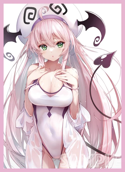 CT40/エアこみトレ 新作発表⑪ララ の スリーブ や プレイマット になります!イラストレーターは HONG() 様です。※プレイマットはフルアート版と横版の2種類があります。 