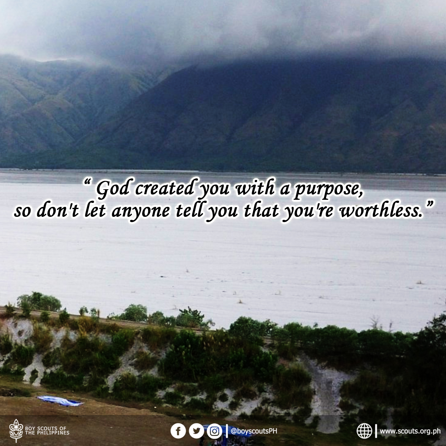 Boy Scouts of the Philippines on Twitter ""God created you with a